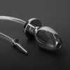 Shots - Steel Triune - Fire Hose Penis Plug with Buttplug