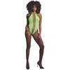 Shots - Ouch! OU837GLOOS - High-Cut Body - Neon Green - XS/XL