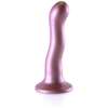 Ouch! by Shots Ultra Soft Silicone Curvy G-Spot Dildo - 7'' / 17 cm