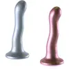 Ouch! by Shots Ultra Soft Silicone Curvy G-Spot Dildo - 7'' / 17 cm