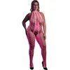 Catsuit Met Halternek - Roze