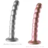 Ouch! by Shots Beaded Silicone G-Spot Dildo - 5'' / 13 cm