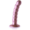 Ouch! by Shots Beaded Silicone G-Spot Dildo - 5'' / 13 cm