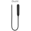 Shots - Ouch! Silcone Vibrerende Kogelplug Extra Lang black