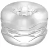 Sono N0. 93 Masturbateur réversible structuré Transparent 74,7 g