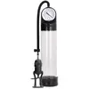 Pumped Deluxe  Penis Pomp met Meter Inclusief Siliconen Penisring - 30 cm - Transparant