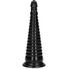 Twisted Vortex - Anale plug - 1008 gr / 30 cm - Zwart