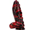 Fiction Cocks - Demon Master - Silicone Dildo - Red/Black - Fantasy Di...