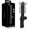 Ouch! Hand Held Liquid Silicone Vibrating and Thrusting Sex Machine - Black