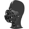 Ouch! Muzzle with Removable Ball Gag - Black