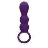 Loveline Chapelet anal vibrant progressif Teardrop Clear Purple