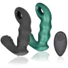 Shots - Ouch! OU907BLK - Beaded Vibrating Prostate Massager with Remot...