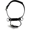 Shots - Ouch! OU898BLK - Kneeling Thigh Cuff Set - Black OS