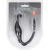 Silicone Cockring with Prostate Stimulator - M - Black