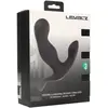 Heating and Vibrating Silicone Prostate Stimulator - Black