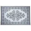 ESSCHERT DESIGN Tapijt - Tuintapijt - Perzisch - zwart/wit - 186x120cm