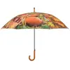 Grand parapluie bois et métal toile polyester automne