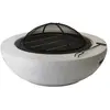 Brasero MGO - D 90 x H 43 cm - Blanc