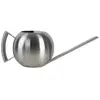 Arrosoir design rond en acier inoxydable