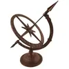 Cadran solaire en fonte sur pied - ESSCHERT DESIGN - Dimensions 32x24....