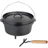 Esschert Design Marmite 3,7 L Noir FF117