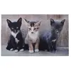 Esschert Design - Tapis paillasson imprimé Chats - 75 x 45 cm