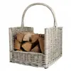 Esschert Design Panier à bois de chauffage Gris MW42