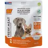 Biofood BF Petfood Aliment Complet Saumon pour chien, 7 x 90g (630g)