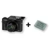 Pack Compact Canon PowerShot G7X Mark III Noir + 2éme batterie incluse