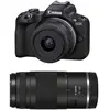 Canon EOS R50 + RF-s 18-45 + RF 75-300mm dubbelzoomkit