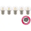 Bailey Led Filament Veilige G45 E27 2W Schokbestendige Lamp - 144082 [5 Stuks] - E3Y8P