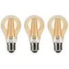 Bailey | 3x LED Lamp | Grote fitting E27  | 6W