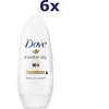 6x Dove Deo Roll-on - Invisible Dry 50 ml.