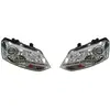 SONAR Set koplampen DRL-Look passend voor Volkswagen Polo 6R 2009-2014 - Chroom - incl. Motor