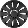 Autostyle Jeu d'enjoliveurs Silverstone Pro 14-inch noir