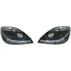AUTO-STYLE Set koplampen DRL-Look passend voor Ford Fiesta VI 2002-2008 - Zwart