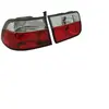AutoStyle Set Achterlichten passend voor Honda Civic Coupe 1996-2001 - Rood/Helder