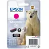 EPSON Cartouche d'encre T2613 Magenta - Ours polaire (C13T26134012)