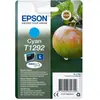 EPSON Cartouche d'encre T1292 Cyan - Pomme  (C13T12924012)