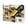 Epson 16XL Multipack - Pack de 4 - XL - noir, jaune, cyan, magenta - original - blister - cartouche d'encre - pour WorkForce WF-2010, 2510, 2520, 2530, 2540, 2630, 2650, 2660, 2750, 2760
