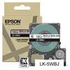 Epson LK-5WBJ Zwart, Wit