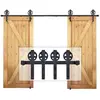 SNOGOLD 10FT Ensemble Kit de Rail Porte Coulissante, Quincaillerie Sys...