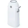 Diaper champ seau a couches medium - blanc/argent