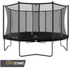 BERG Favorit trampoline Regular 380 cm black + Safety Net Comfort