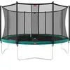 BERG Favorit Trampoline d'extérieur gris 430 avec filet de protection ...