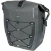 Grande sacoche de cadre Basil Navigator Storm - black grey/black - L