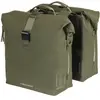 Basil sac à vélo double SoHo Nordlicht 41 litres de polyester vert