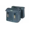 Basil Elegance Dubbele Fietstas MIK - 40-49 Liter - Estate blauw