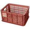 Basil Fietskrat S - Small - 17,5 Liter - Rood