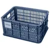 Basil Fietskrat S - Klein - 17.5 Liter - Blauw
